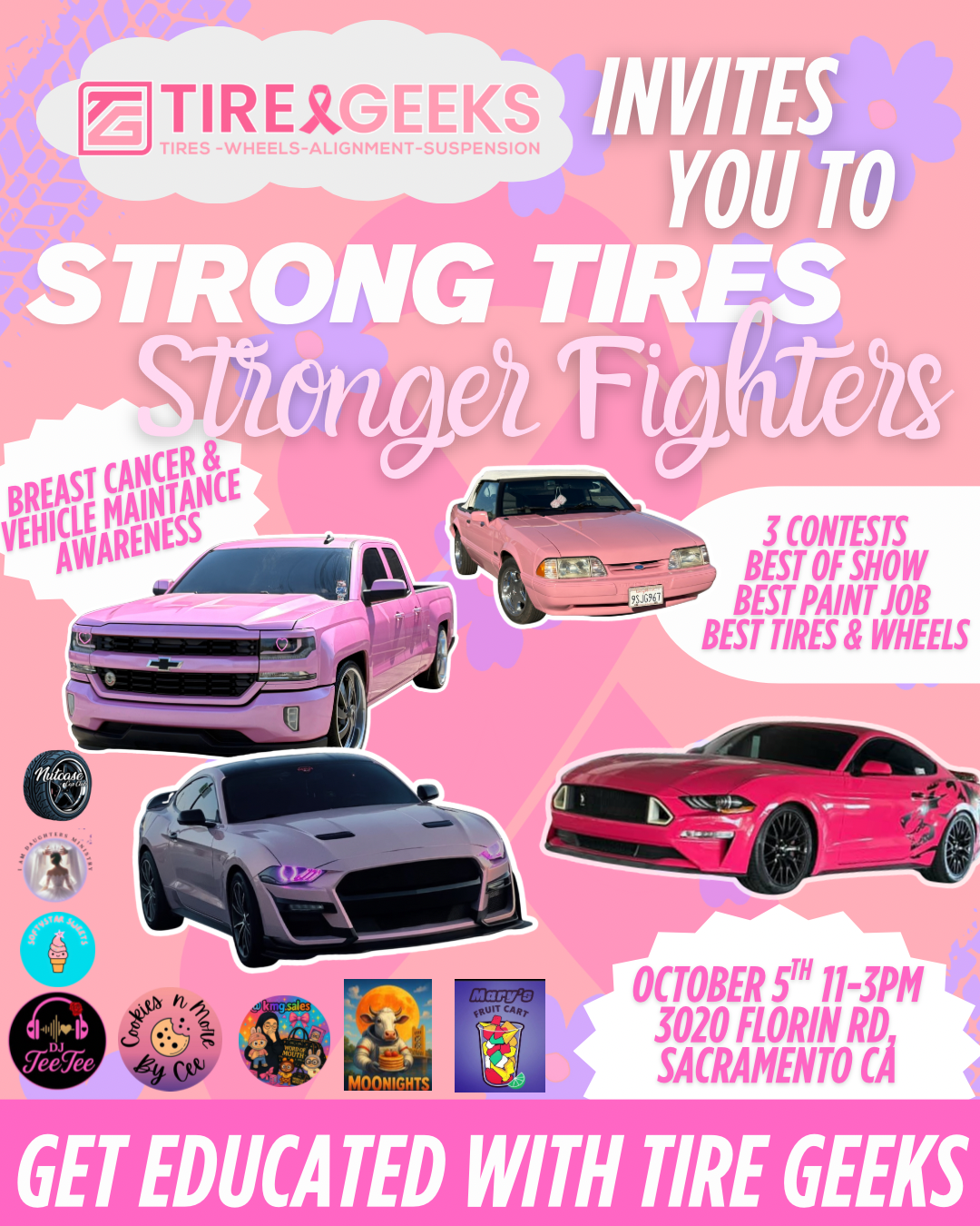 Strong Tires, Stronger Fighters — Oct 5th Event